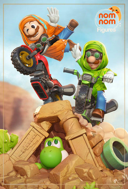 Mario, Luigi, & Yoshi