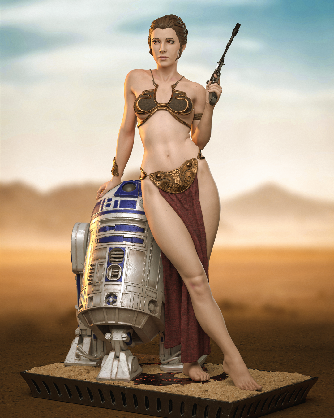 Leia & R2