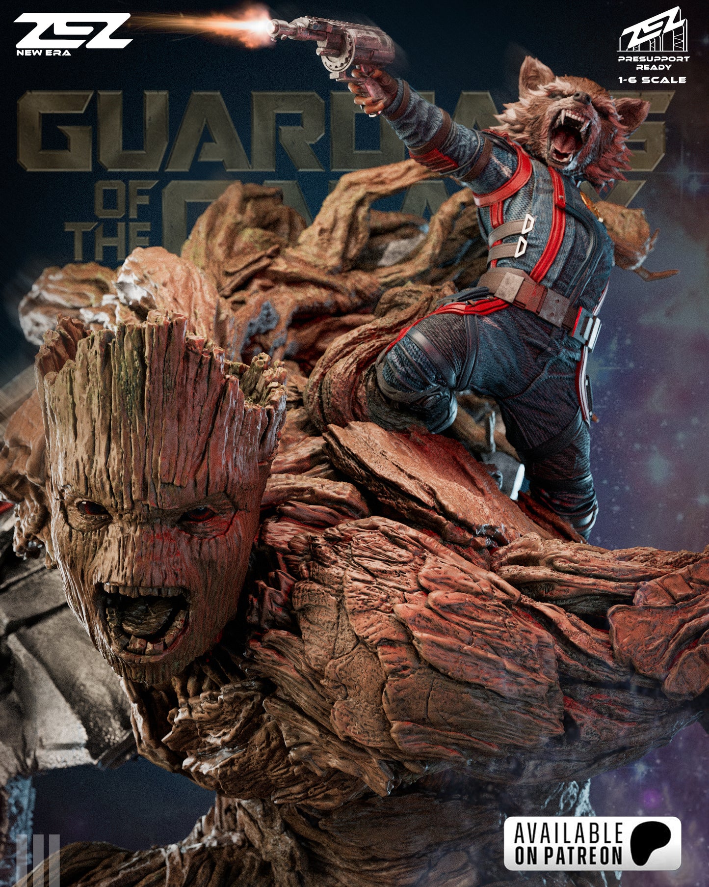 Groot & Rocket