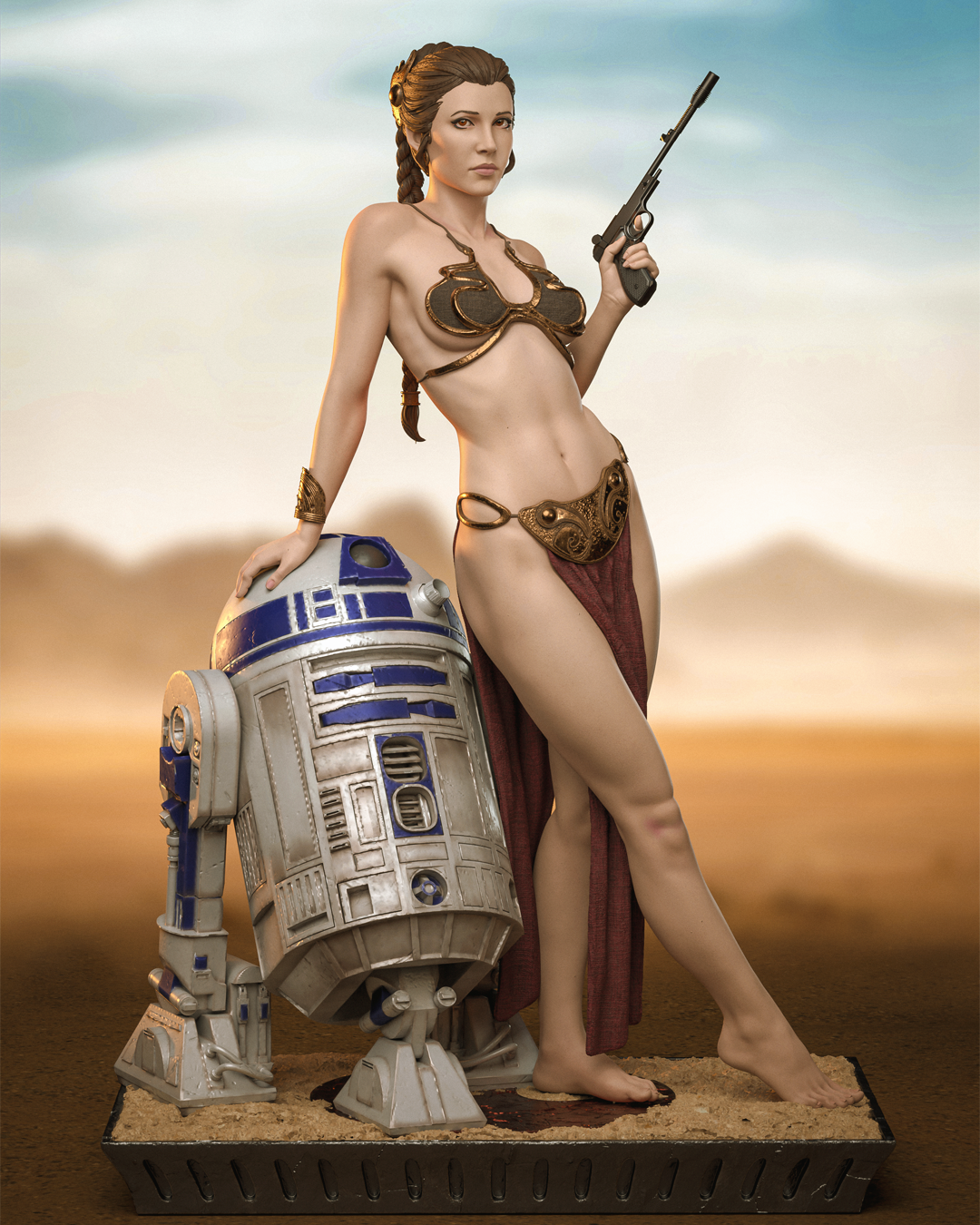 Leia & R2