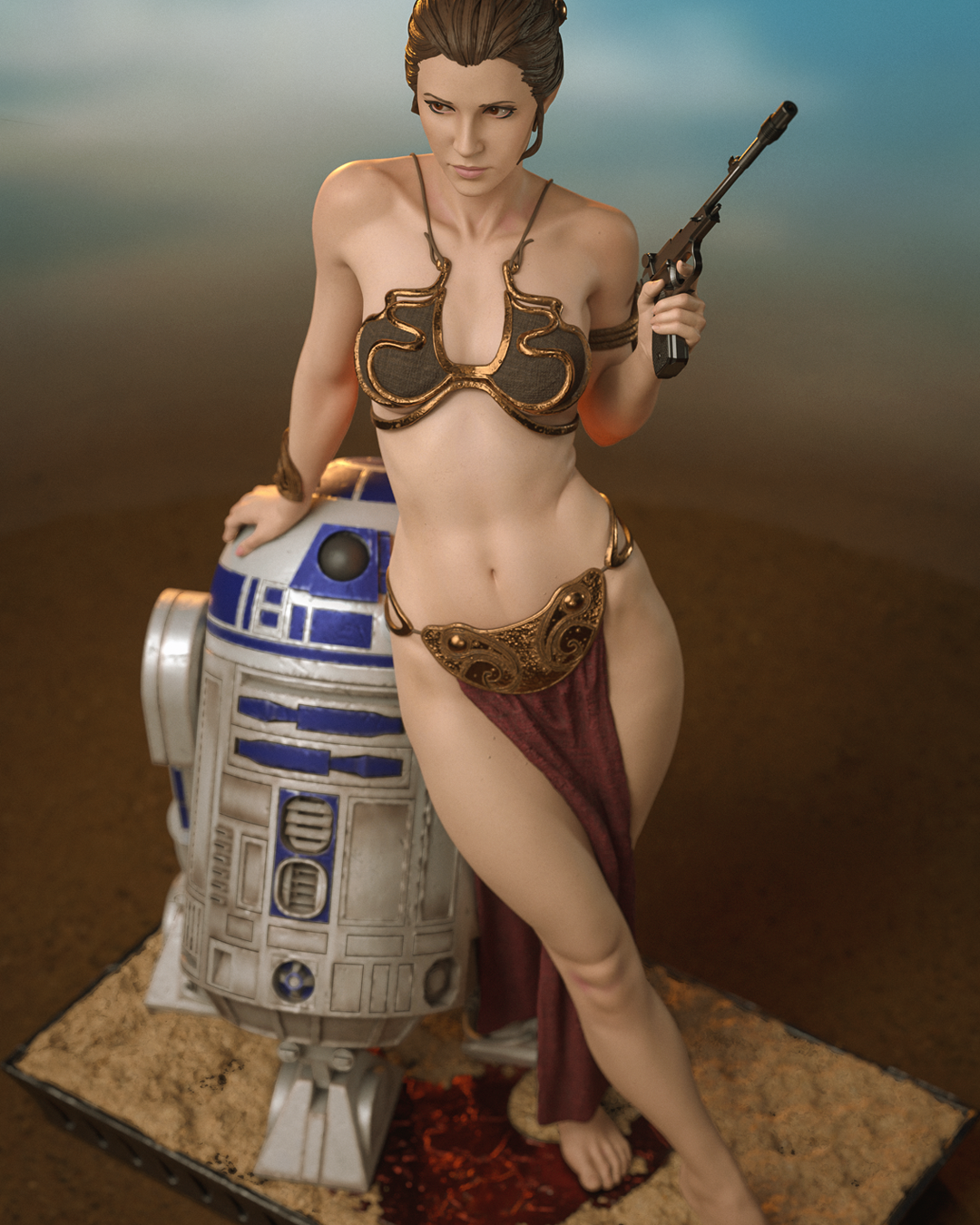 Leia & R2