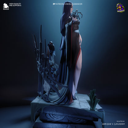 Morticia & Wednesday