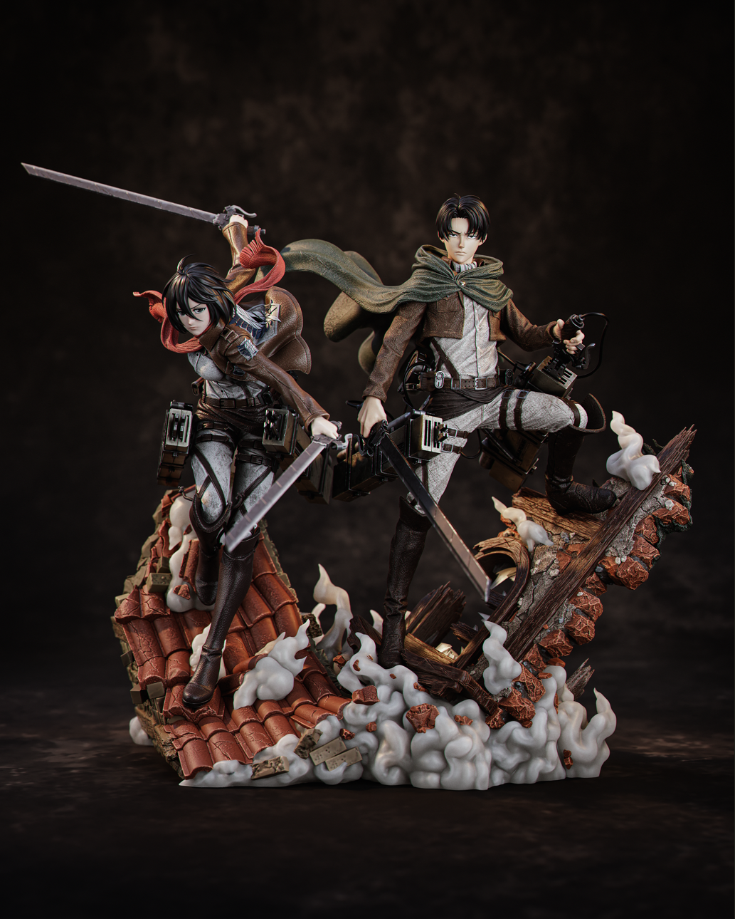 Mikasa & Levi