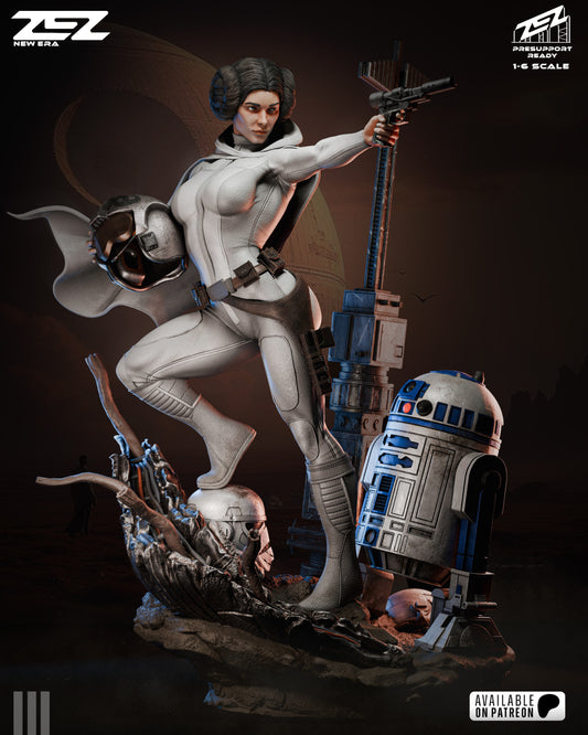 Leia & R2