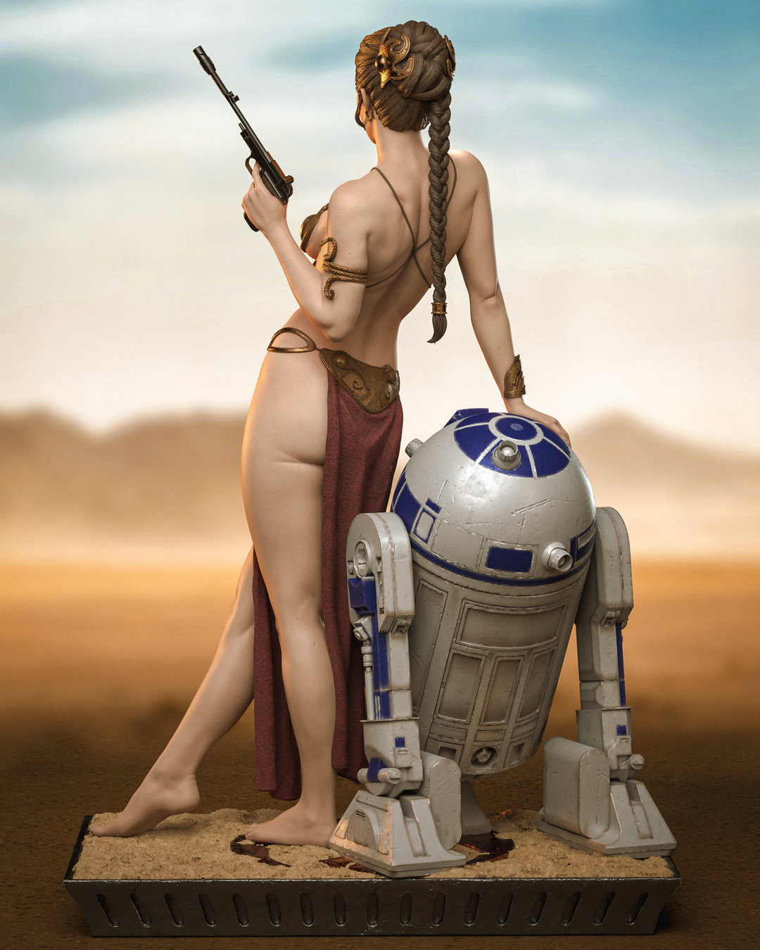 Leia & R2